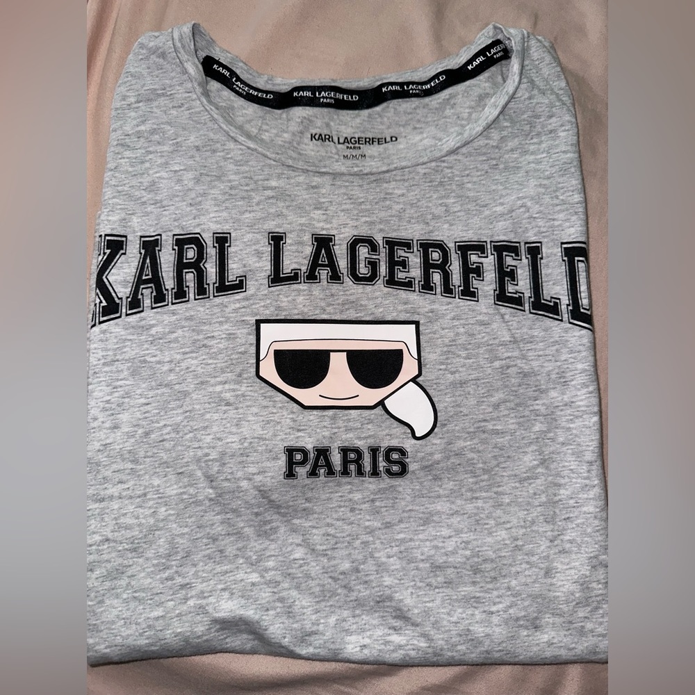 Karl Lagerfeld logo tee